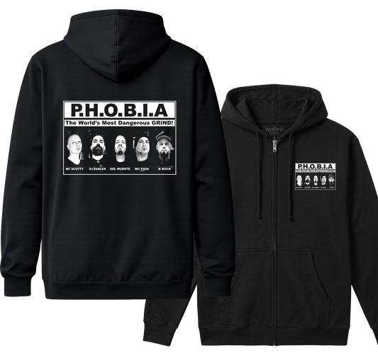 Phobia - Zipper Hoodie