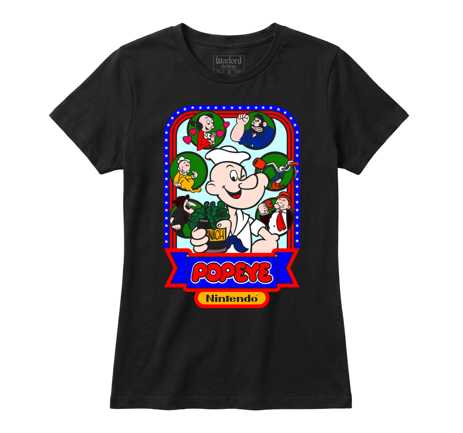Popeye - Girlie Tee