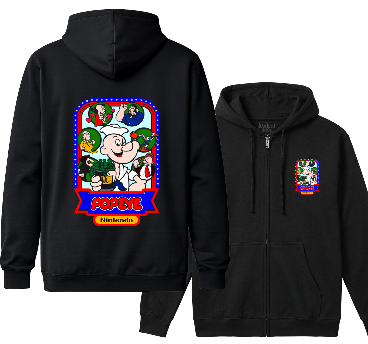 Popeye - Zipper Hoodie