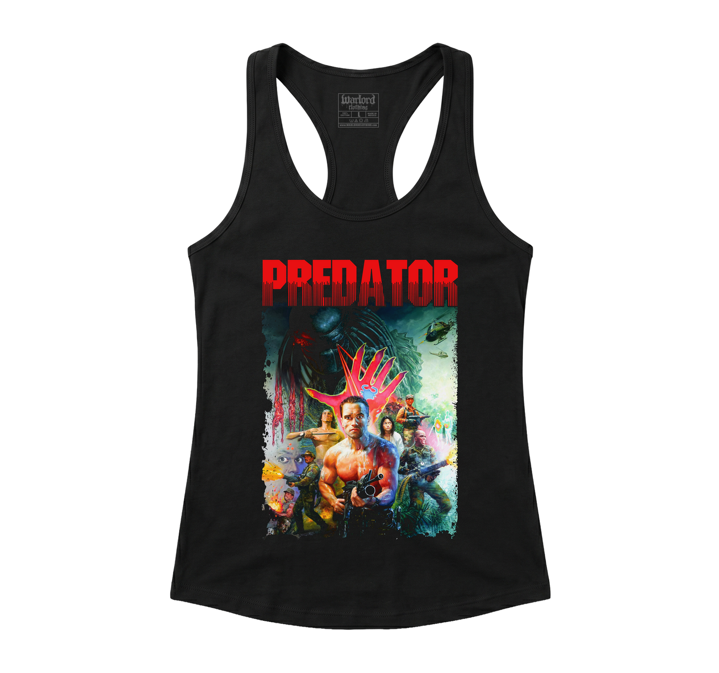 Predator Poster - Racerback Tank