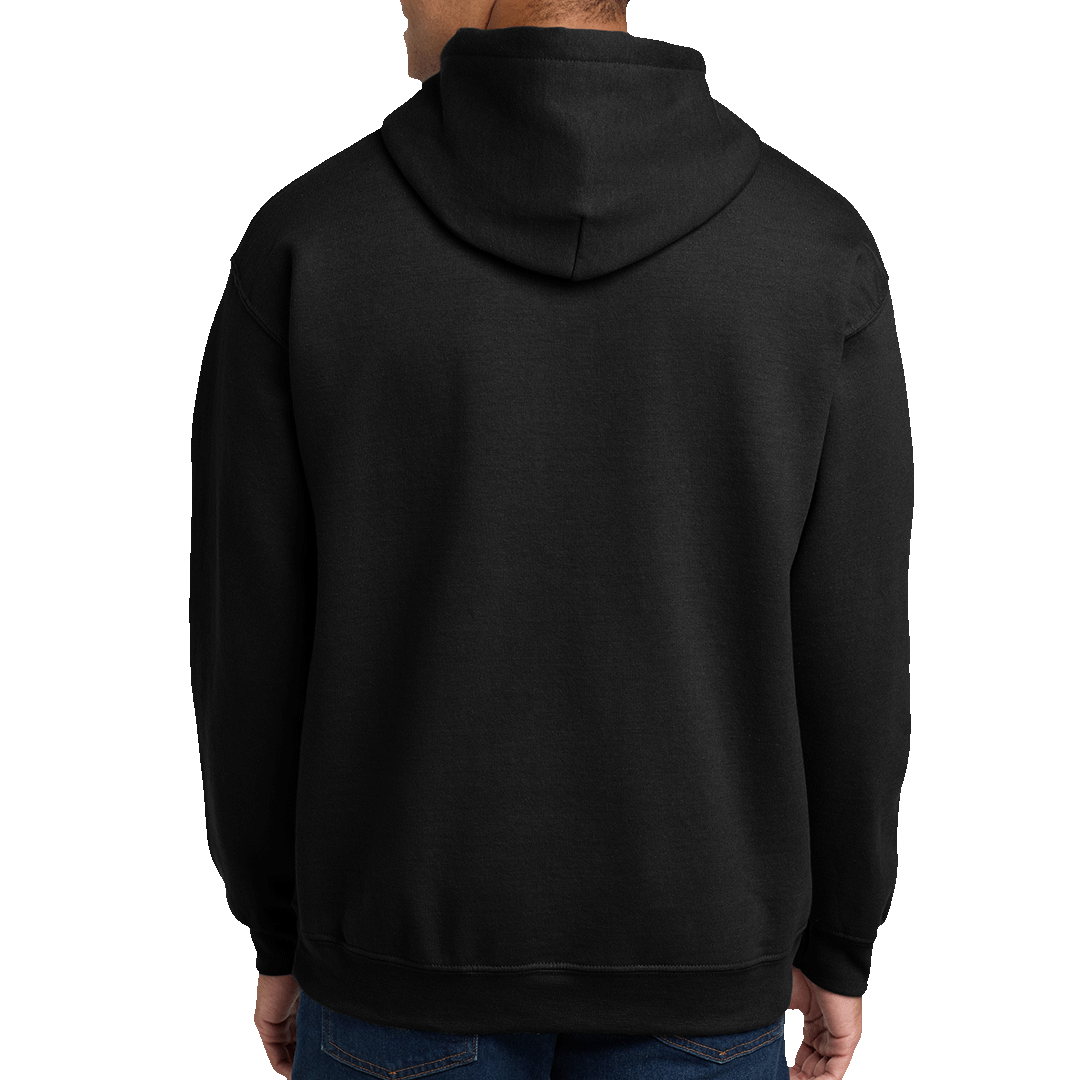 Pullover hoodie back fit