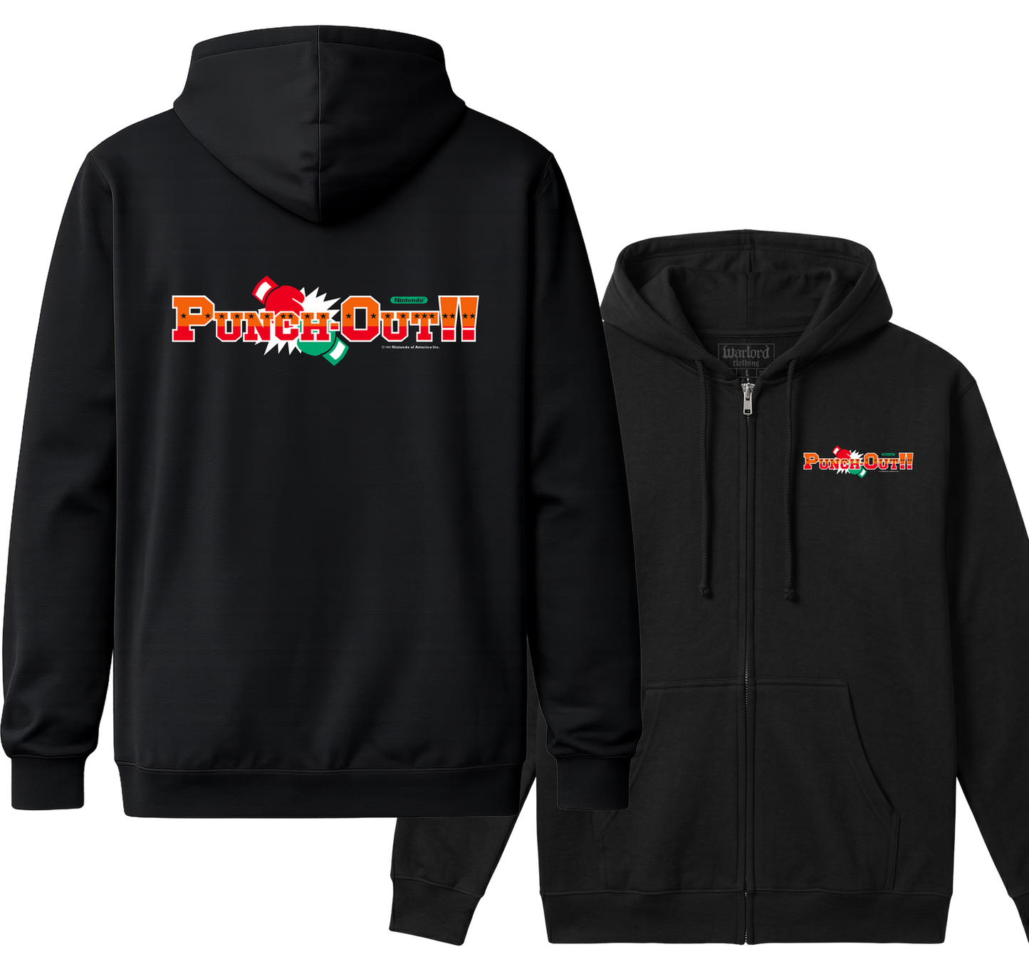 Punch Out - Zipper Hoodie