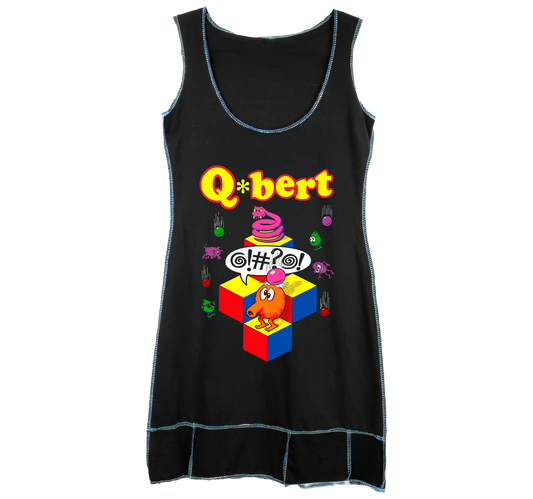 Q-bert - T-Shirt Dress
