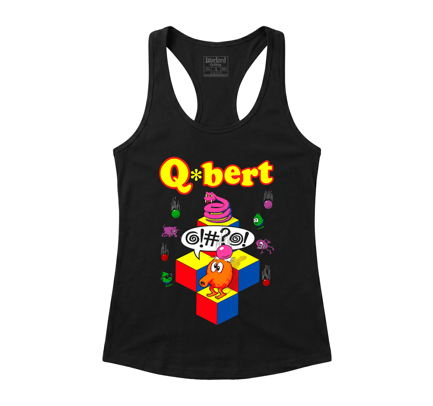 Q-bert - Racerback Tank