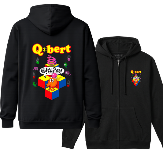 Q-bert - Zipper Hoodie