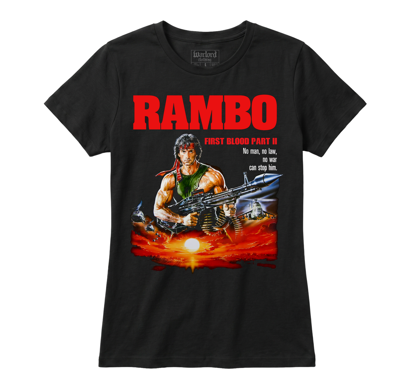 Rambo Pt 2 - Girlie Tee