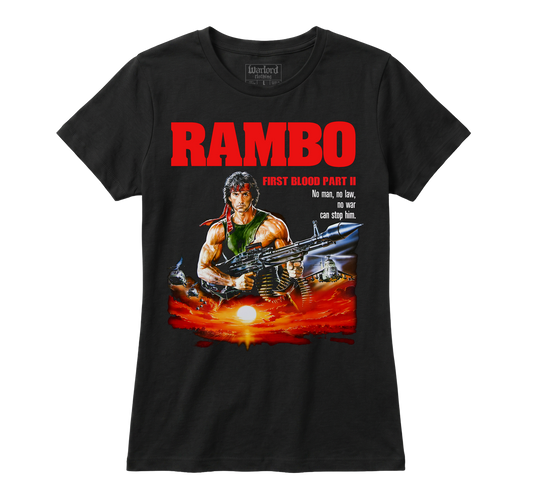 Rambo Pt 2 - Girlie Tee