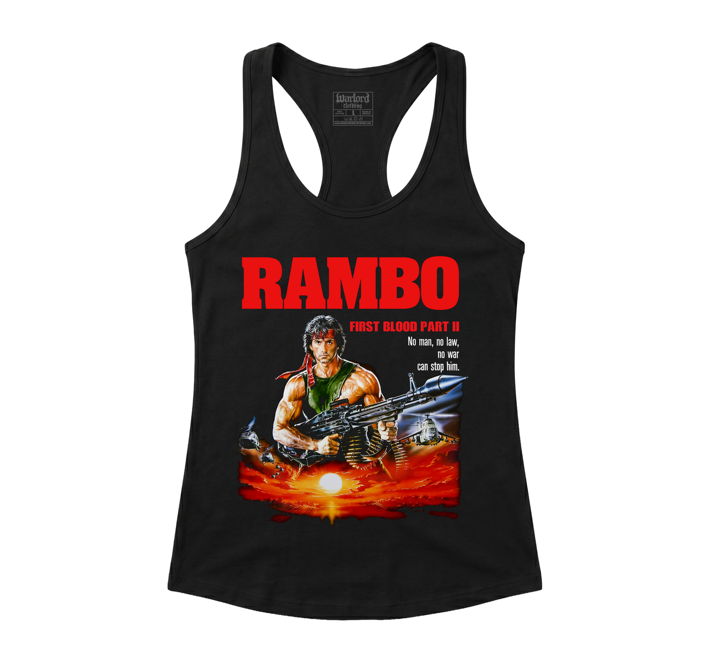 Rambo Pt 2 - Racerback Tank