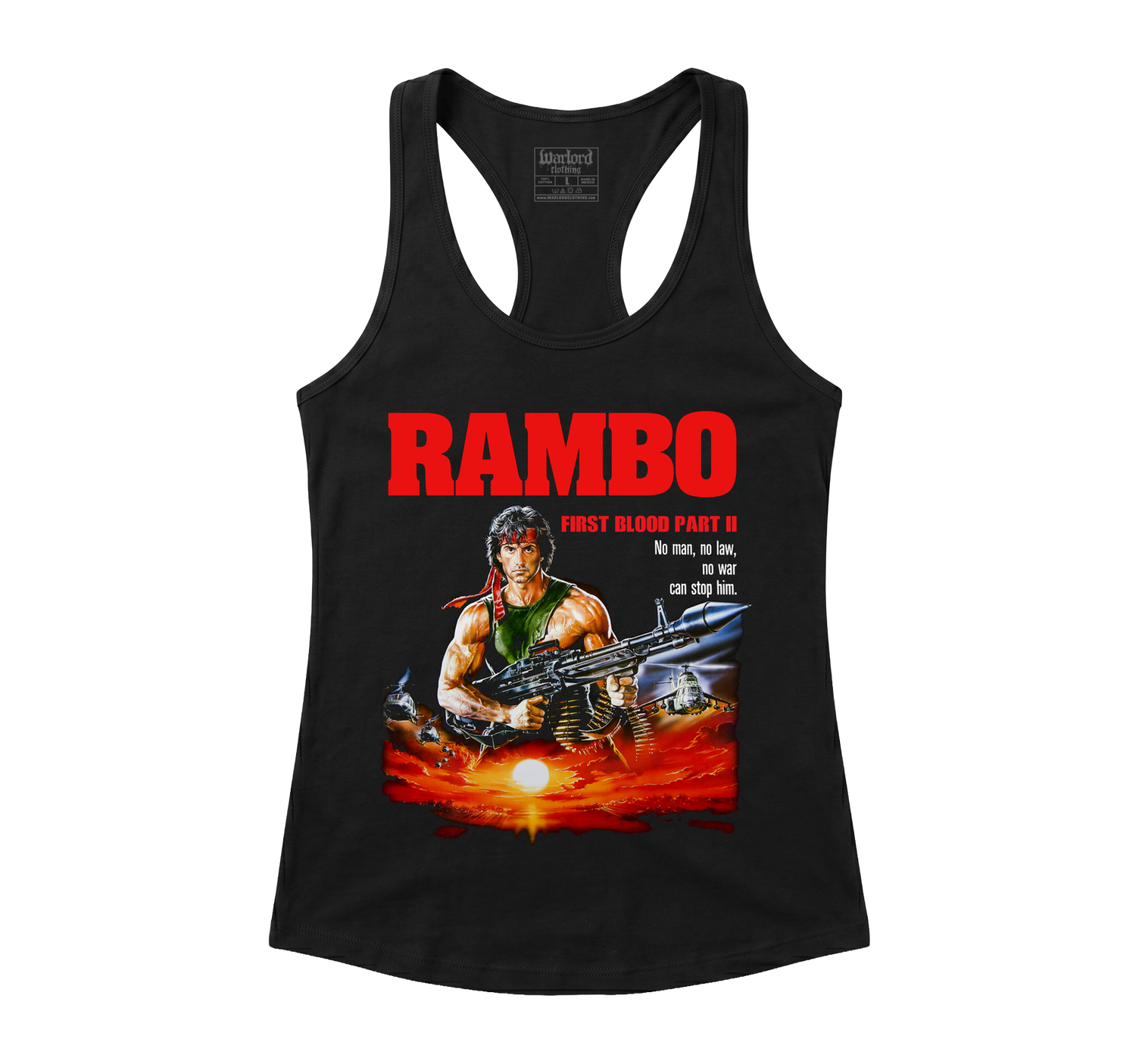 Rambo Pt 2 - Racerback Tank