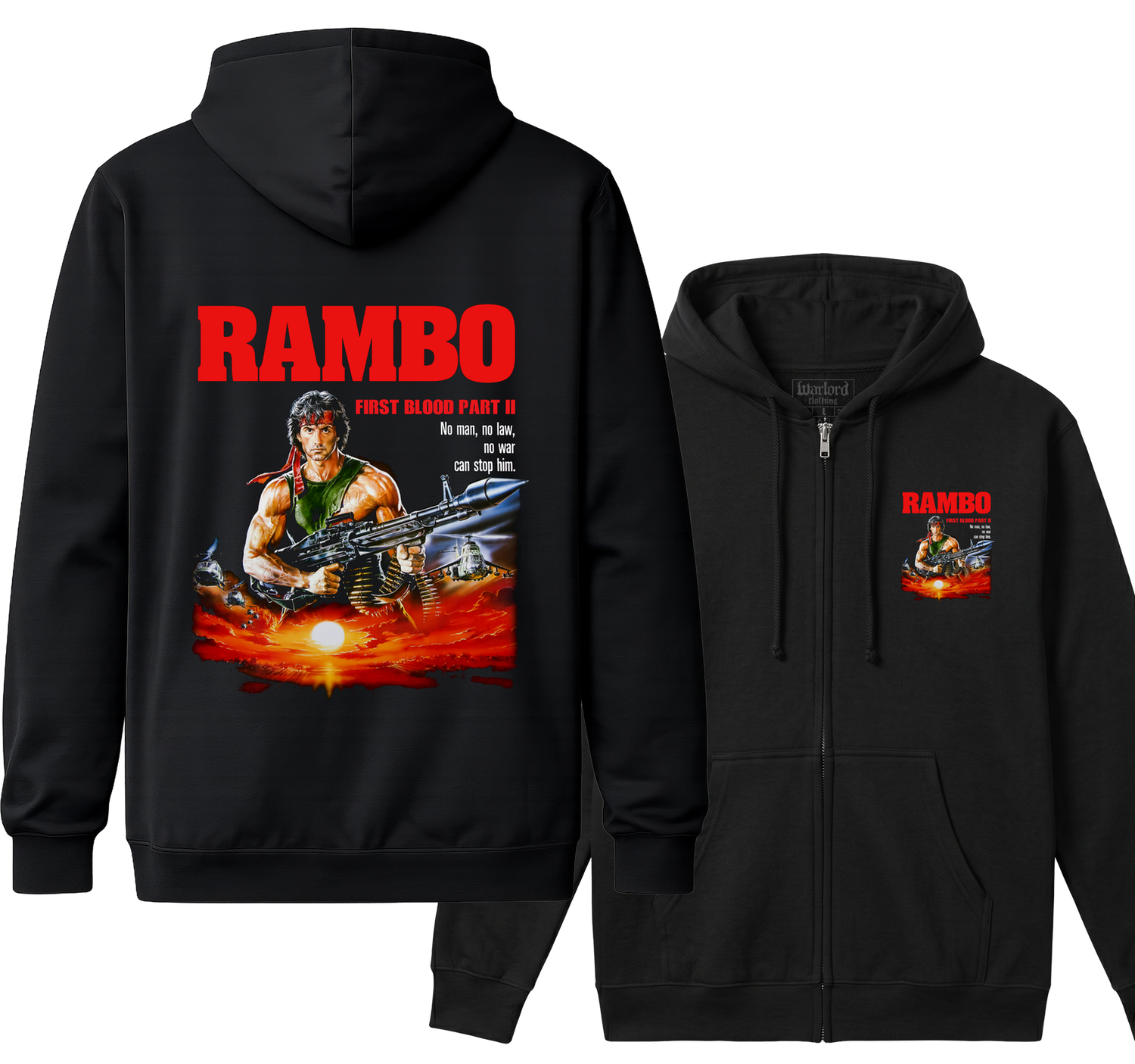 Rambo - Zipper Hoodie