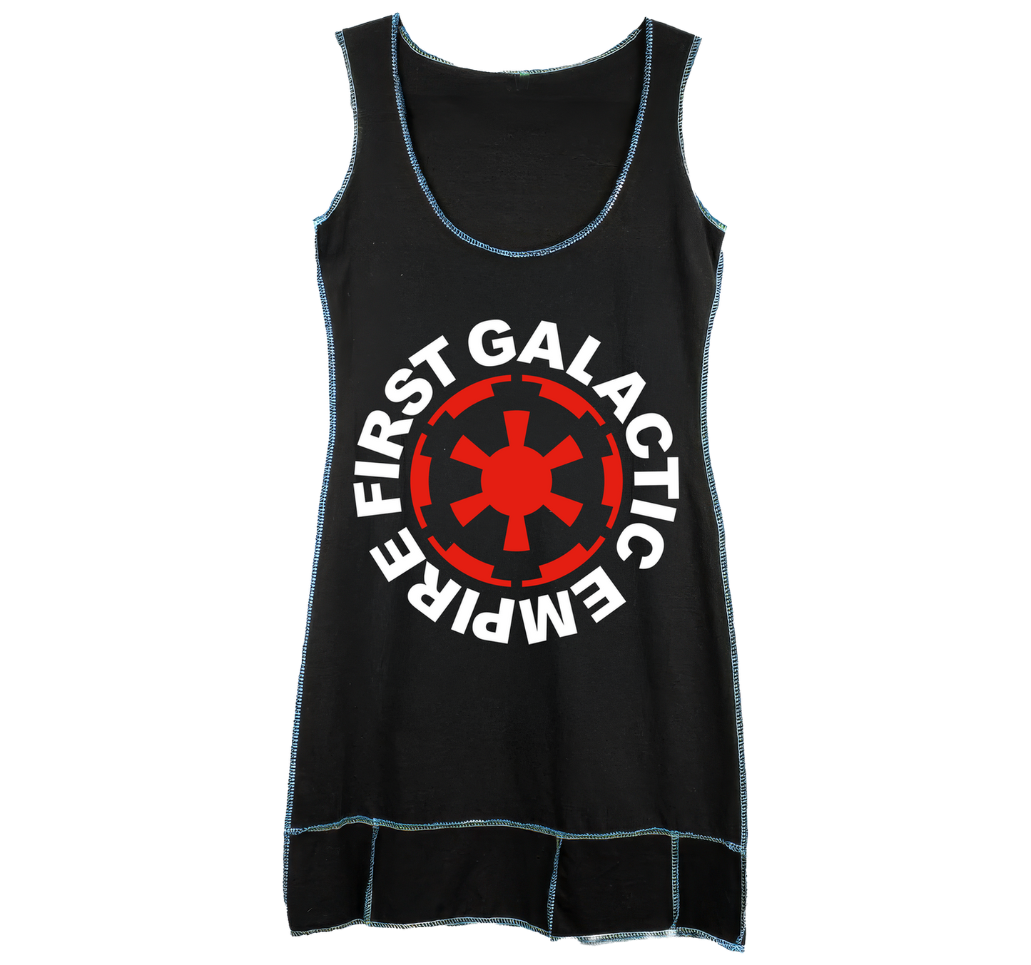 Red Hot Galactic Empire - T-Shirt Dress