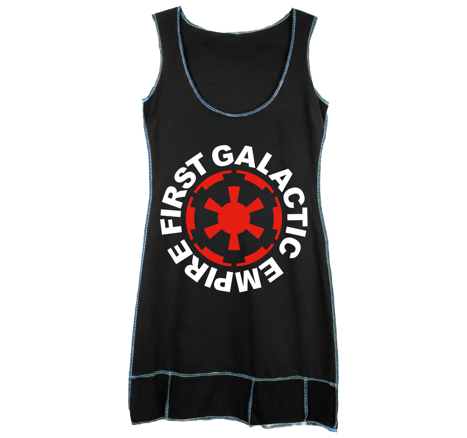 Red Hot Galactic Empire - T-Shirt Dress