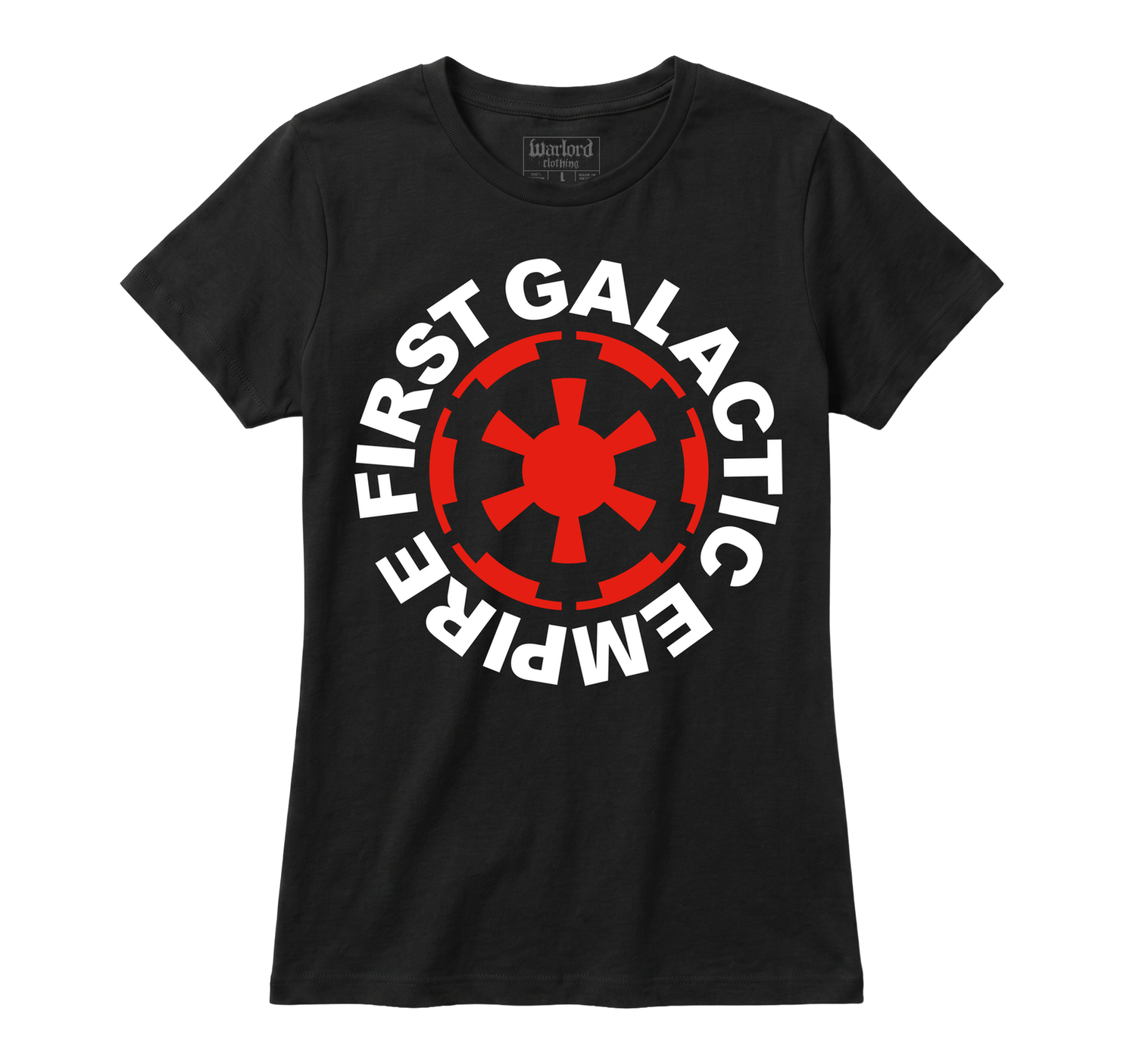 Red Hot Galactic Empire - Girlie Tee