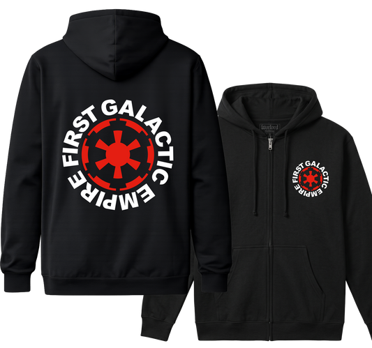 Red Hot Galactic Empire - Zipper Hoodie