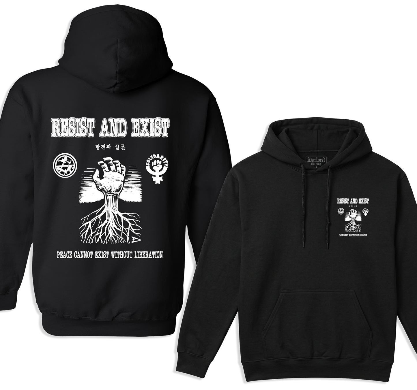 Resist And Exist - Pullover Hoodie