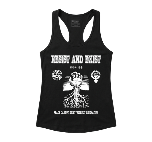 Resist And Exist - Racerback Tank