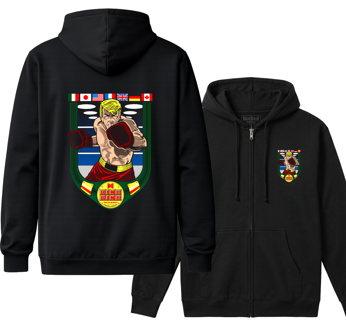 Ring King - Zipper Hoodie