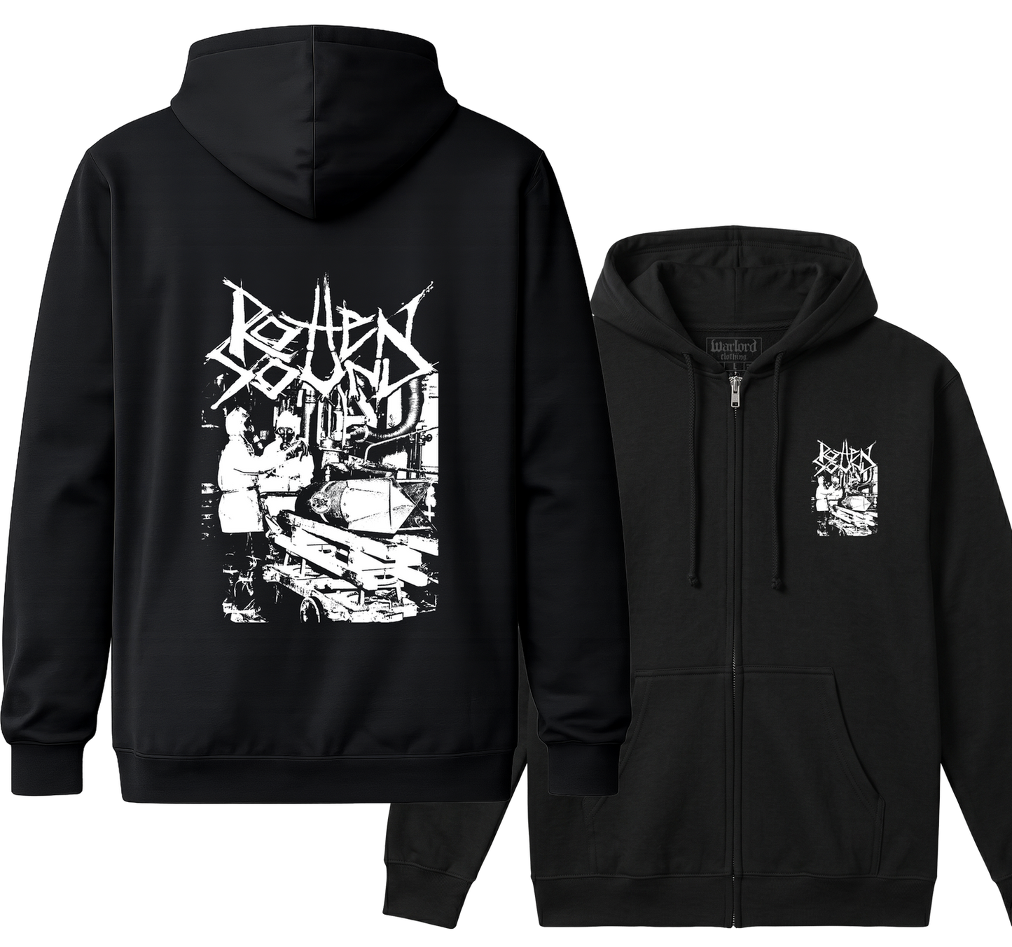 Rotten Sound - Zipper Hoodie