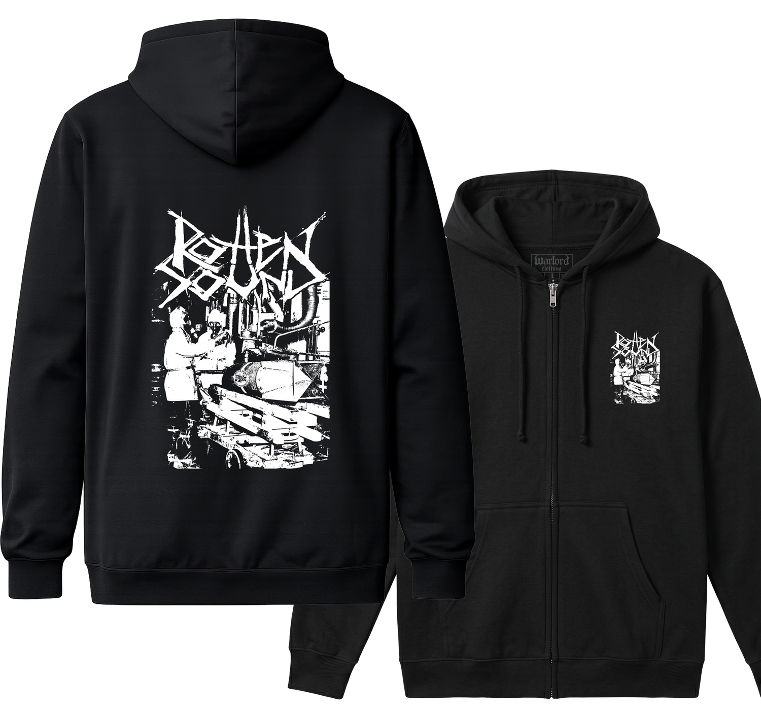 Rotten Sound - Zipper Hoodie