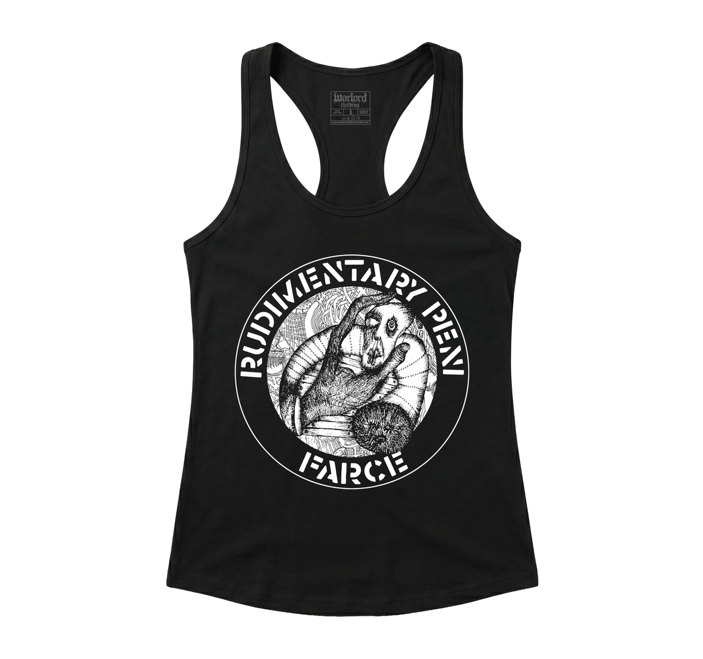 Rudimentary Peni - Racerback Tank