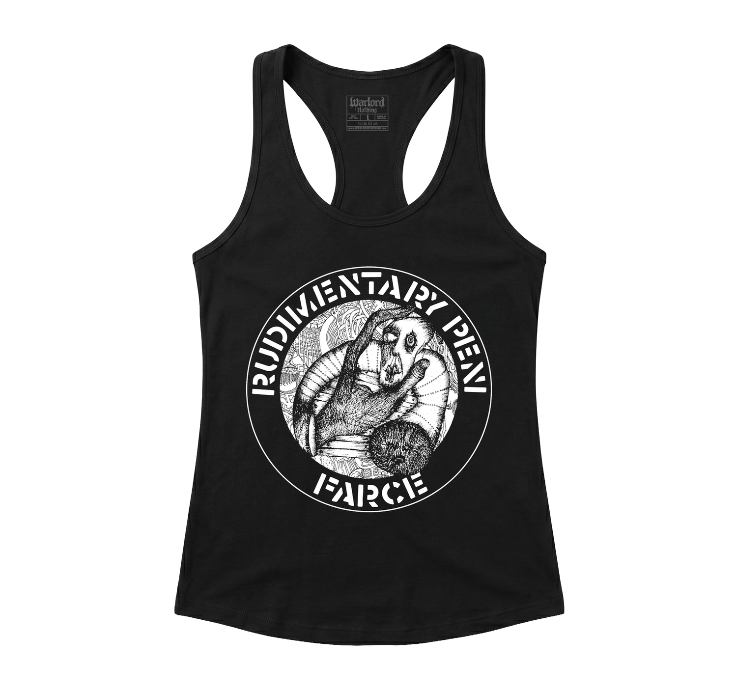 Rudimentary Peni - Racerback Tank