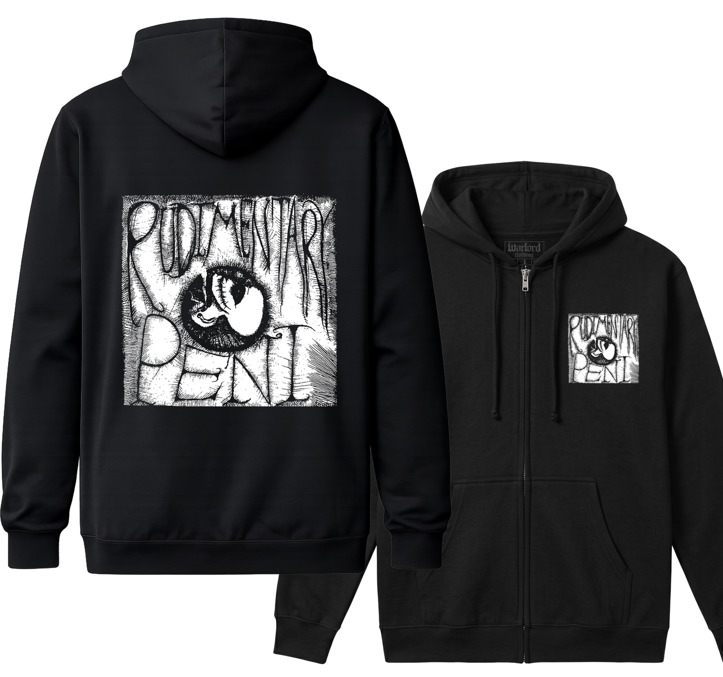 Rudimentary Peni - Zipper Hoodie