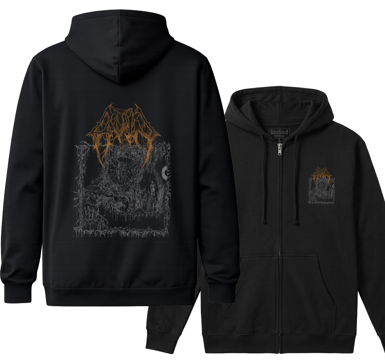 Ruin - Zipper Hoodie