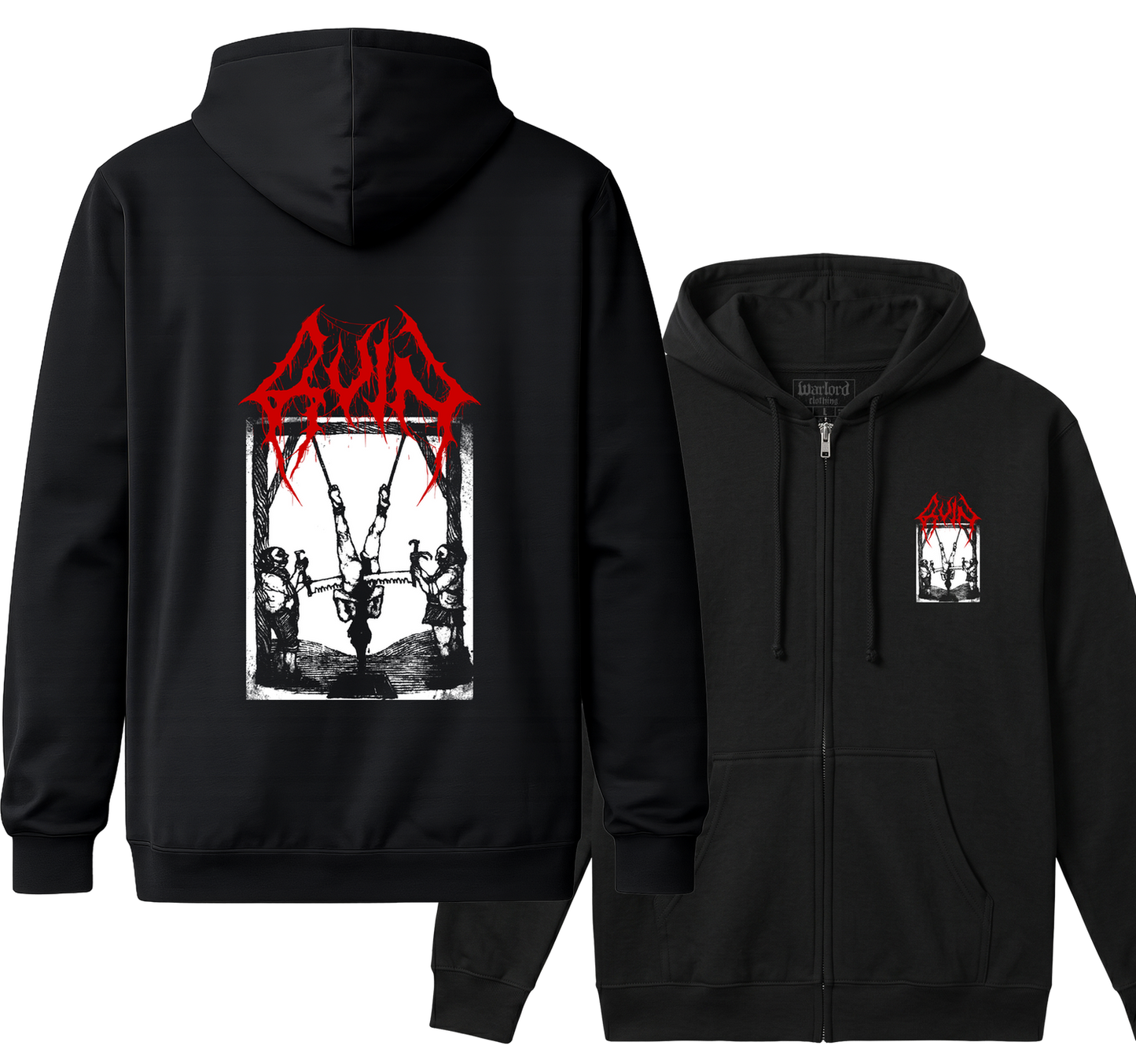 Ruin - Zipper Hoodie