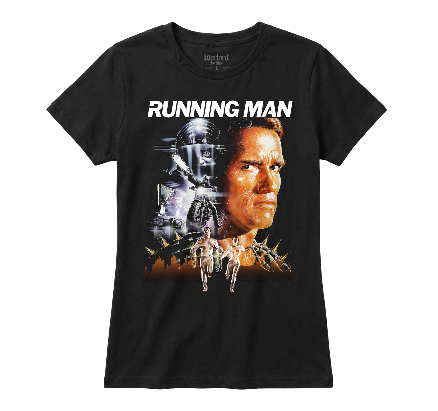 Running Man - Girlie Tee
