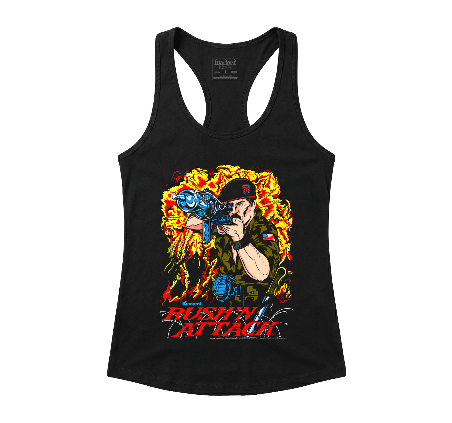 Rush N' Attack - Racerback Tank