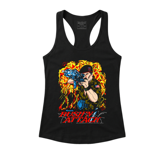 Rush N' Attack - Racerback Tank