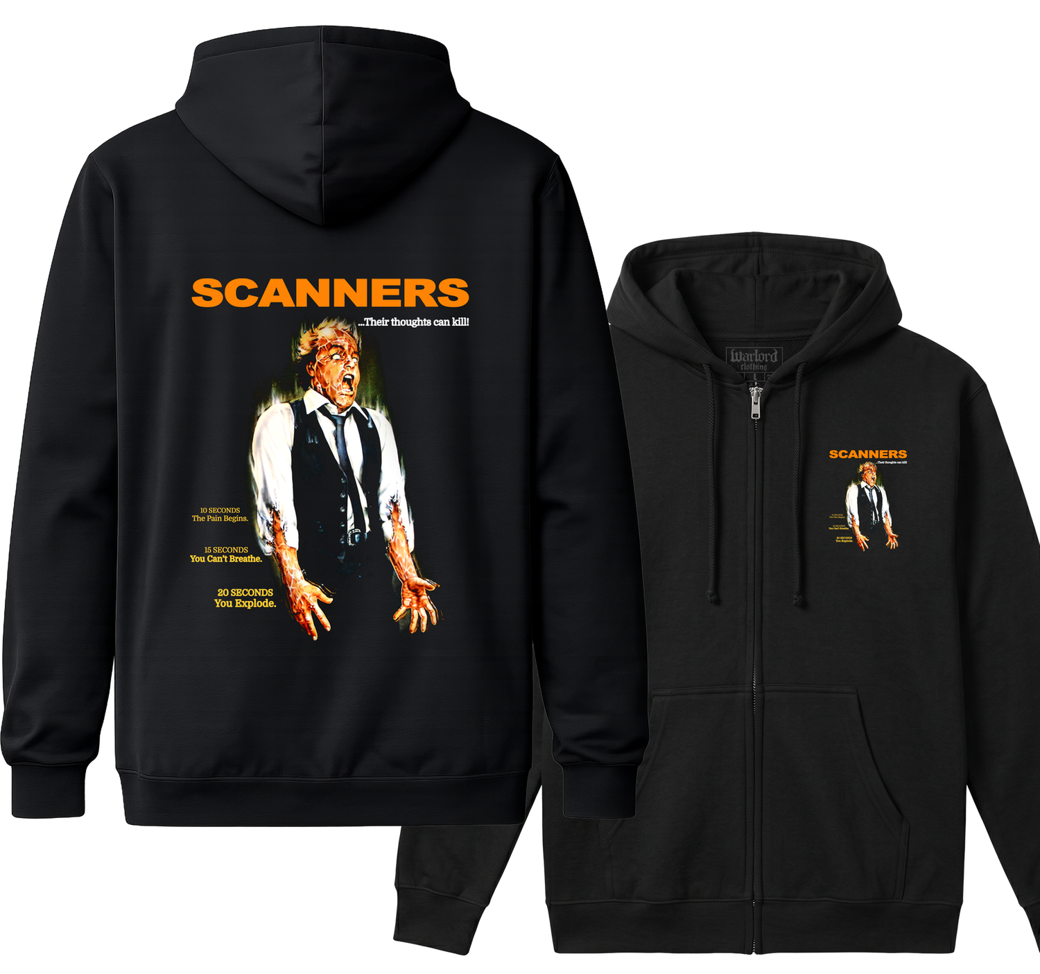 Scanners - Zipper Hoodie