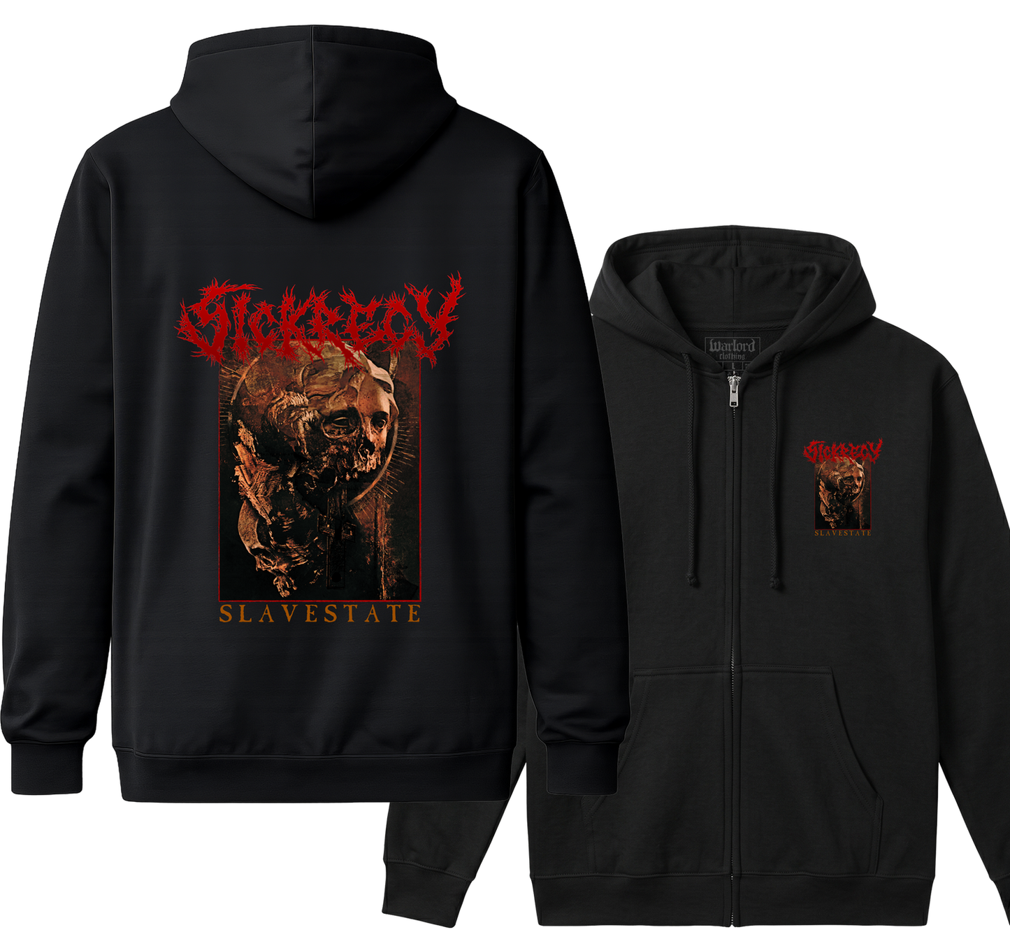 Sickrecy - Zipper Hoodie