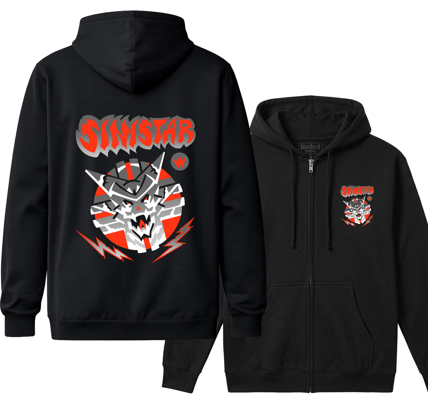 Sinistar - Zipper Hoodie