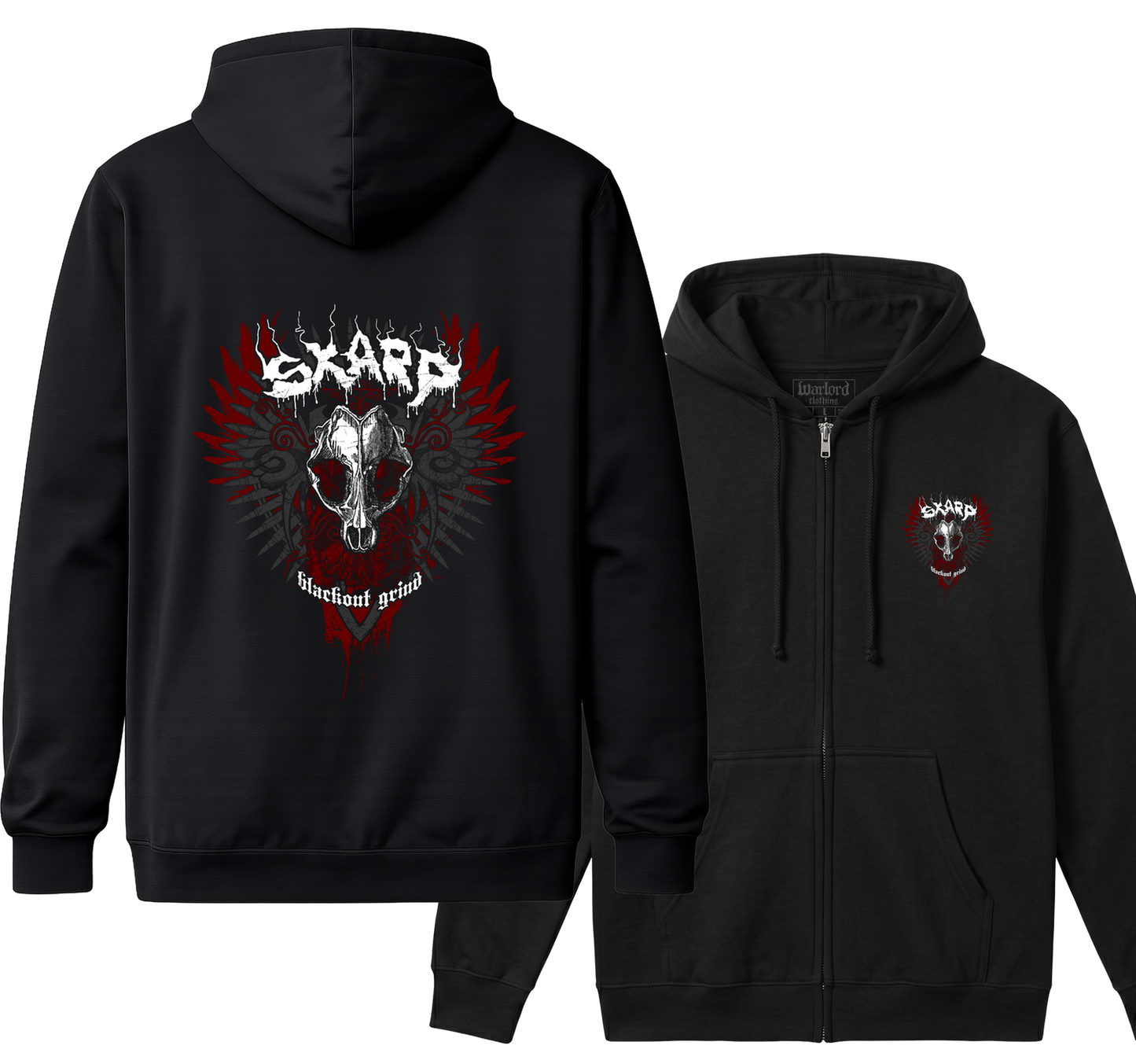 Skarp - Zipper Hoodie