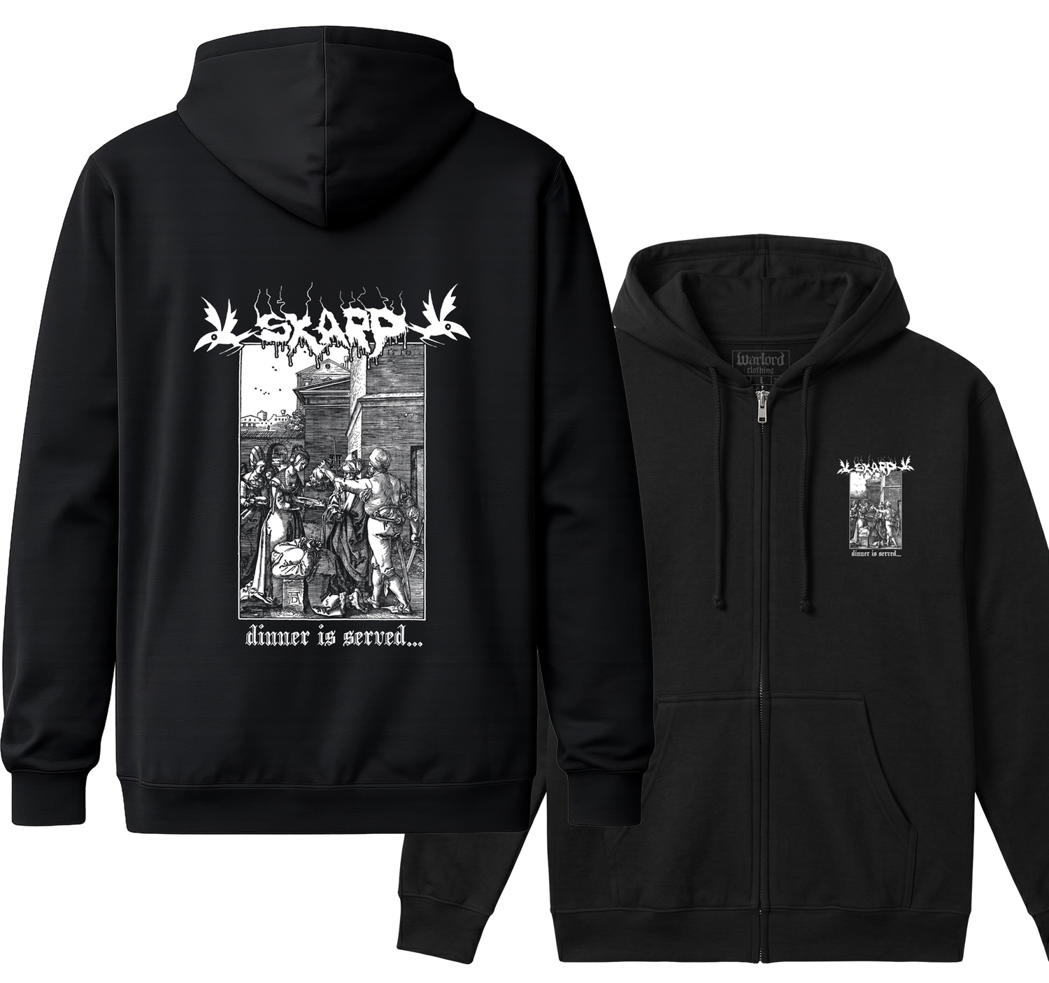 Skarp - Zipper Hoodie