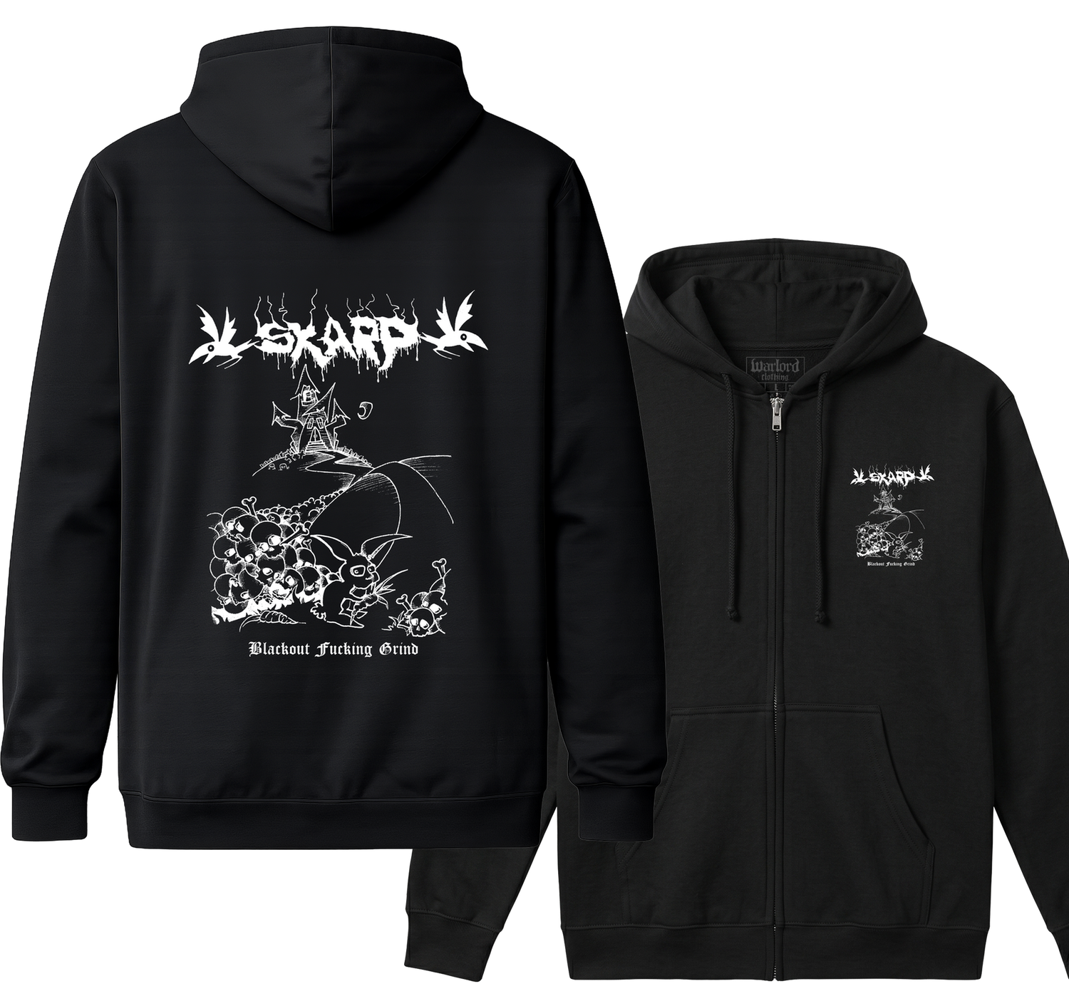 Skarp - Zipper Hoodie