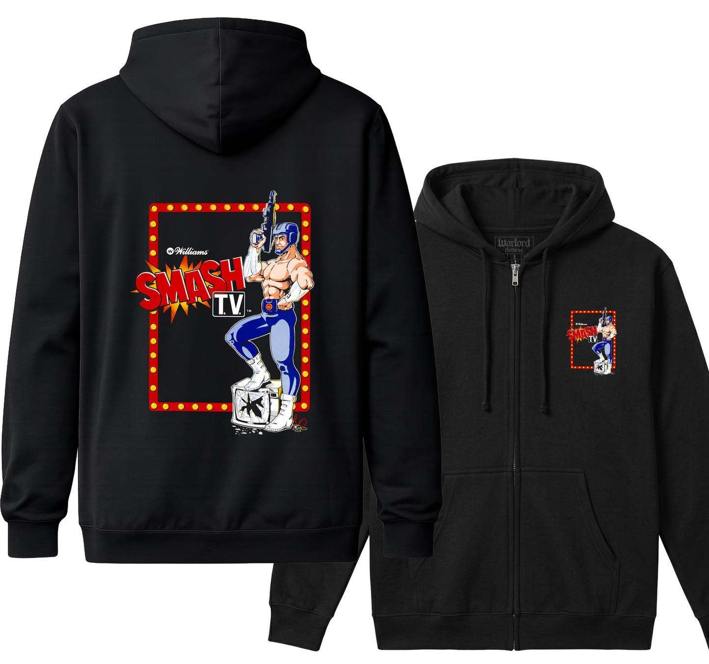 Smash TV - Zipper Hoodie