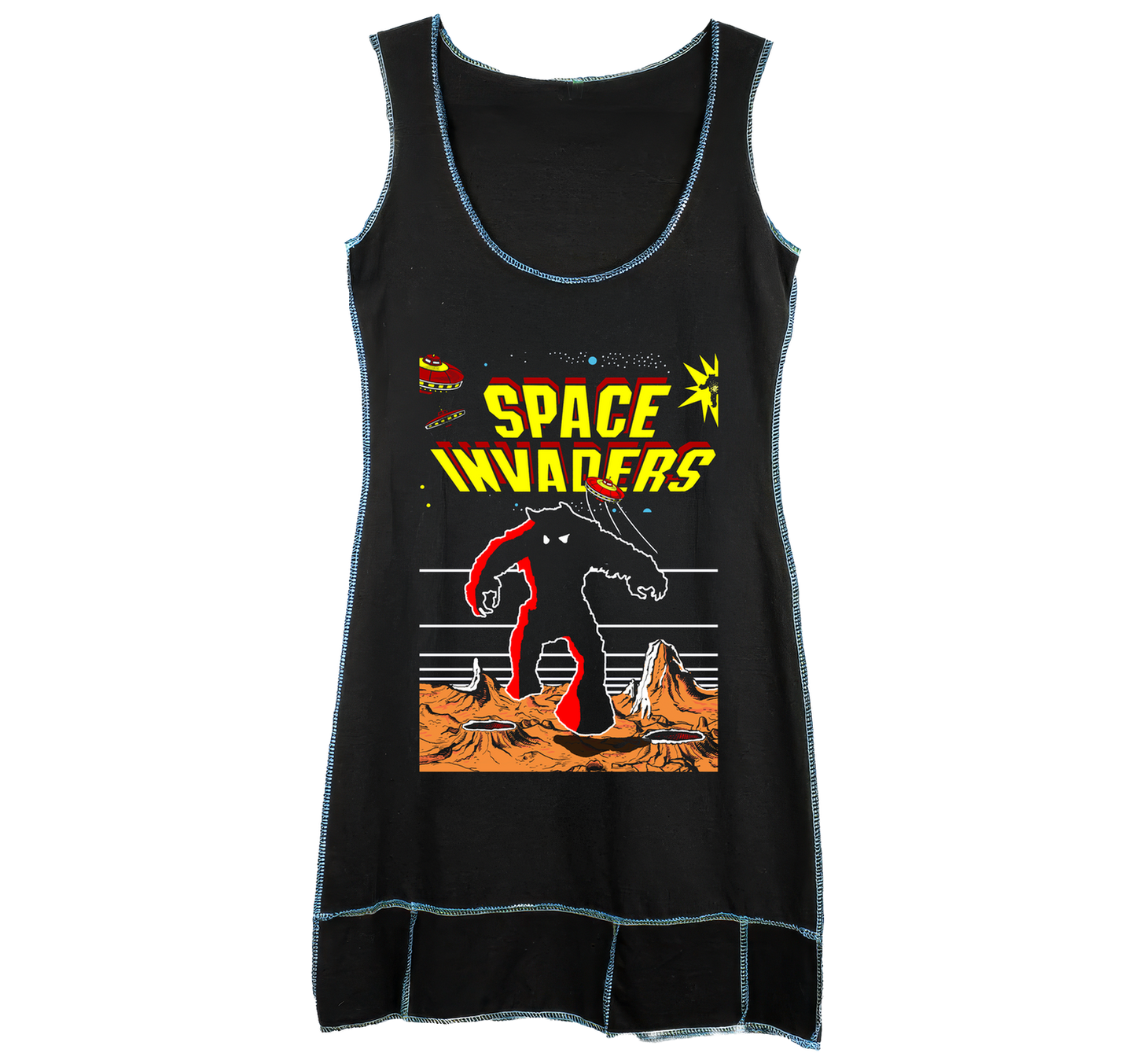 Space Invaders - T-Shirt Dress
