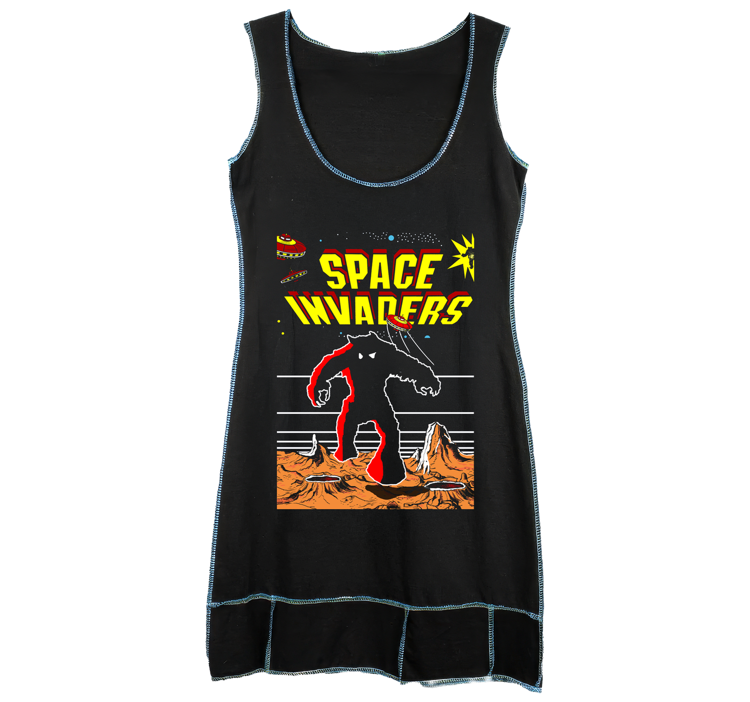 Space Invaders - T-Shirt Dress