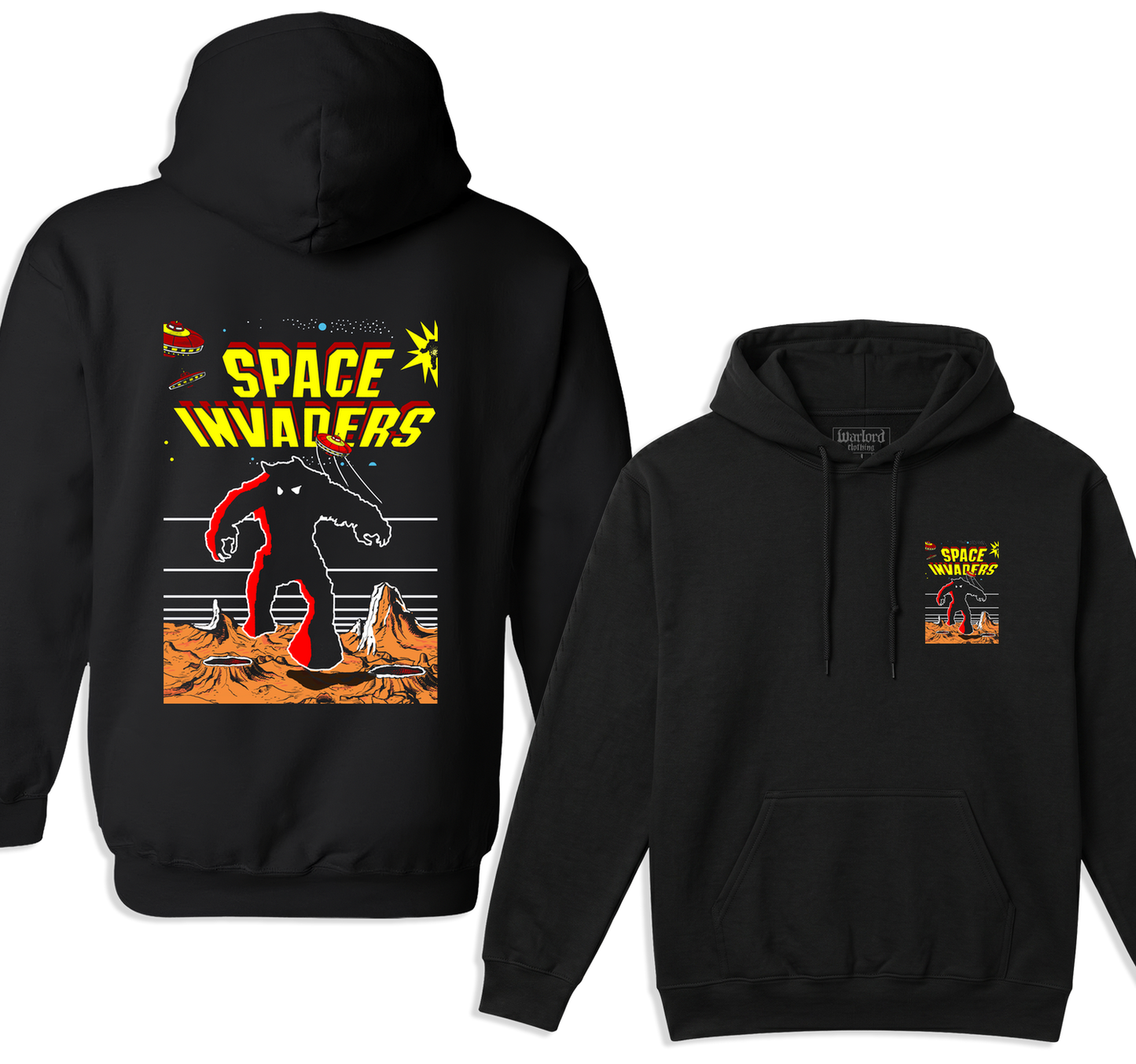 Space Invaders - Pullover Hoodie