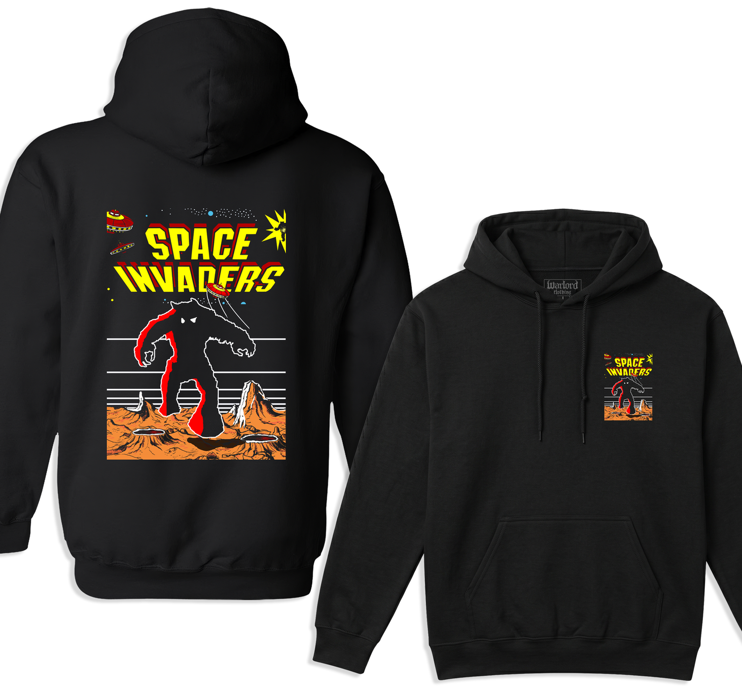 Space Invaders - Pullover Hoodie