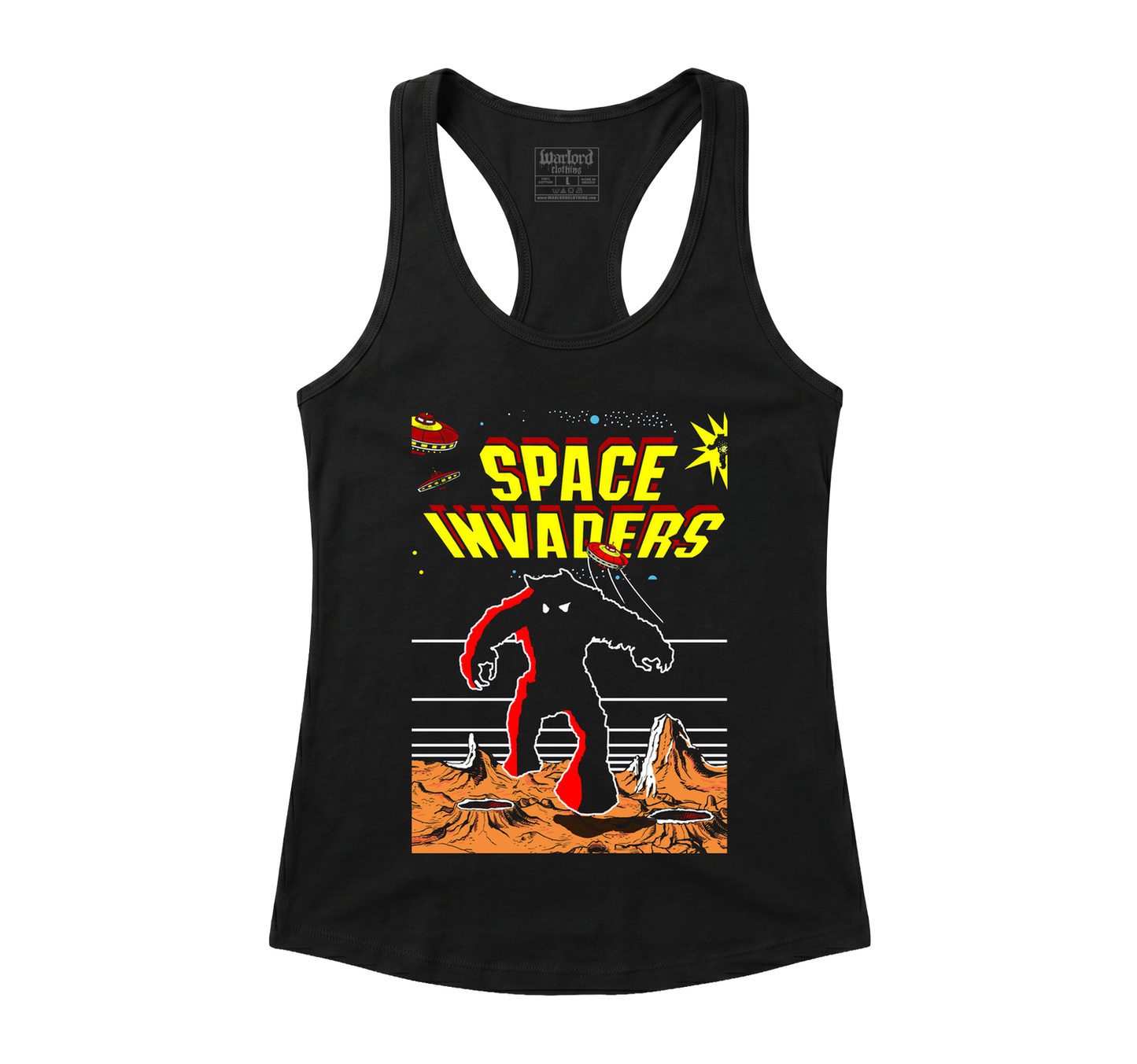 Space Invaders - Racerback Tank