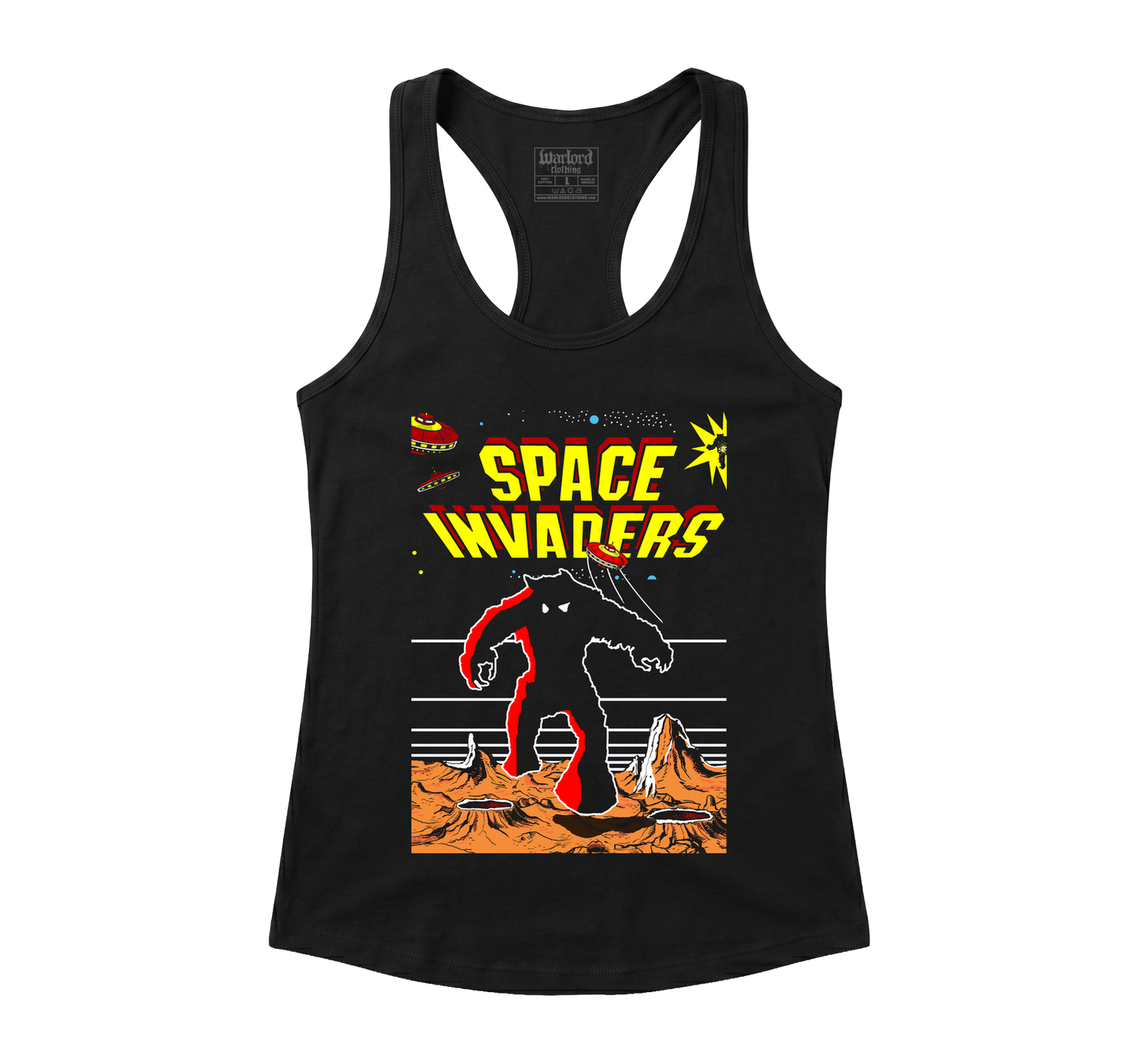 Space Invaders - Racerback Tank