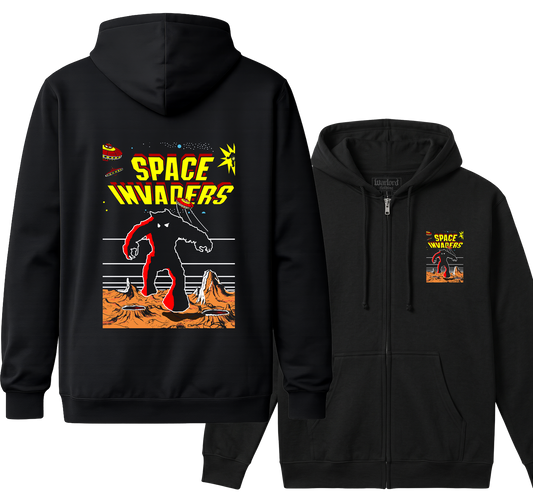 Space Invaders - Zipper Hoodie