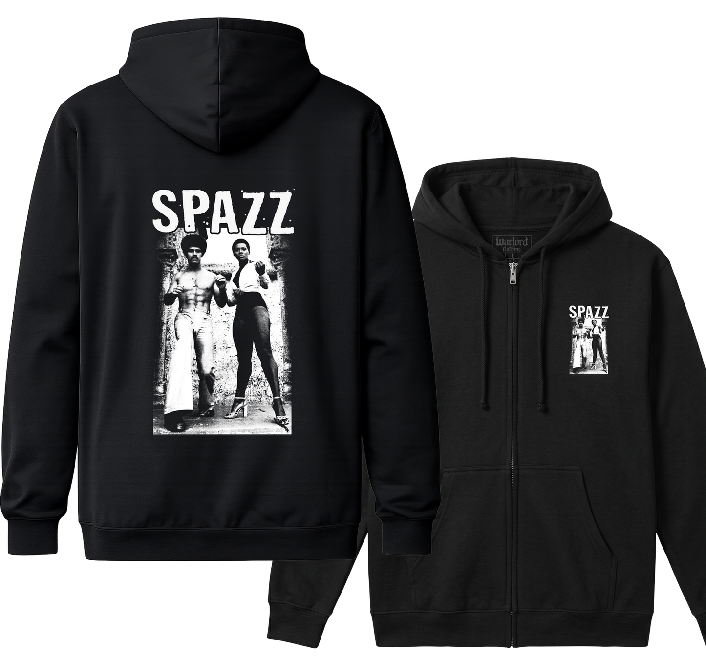 Spazz - Zipper Hoodie