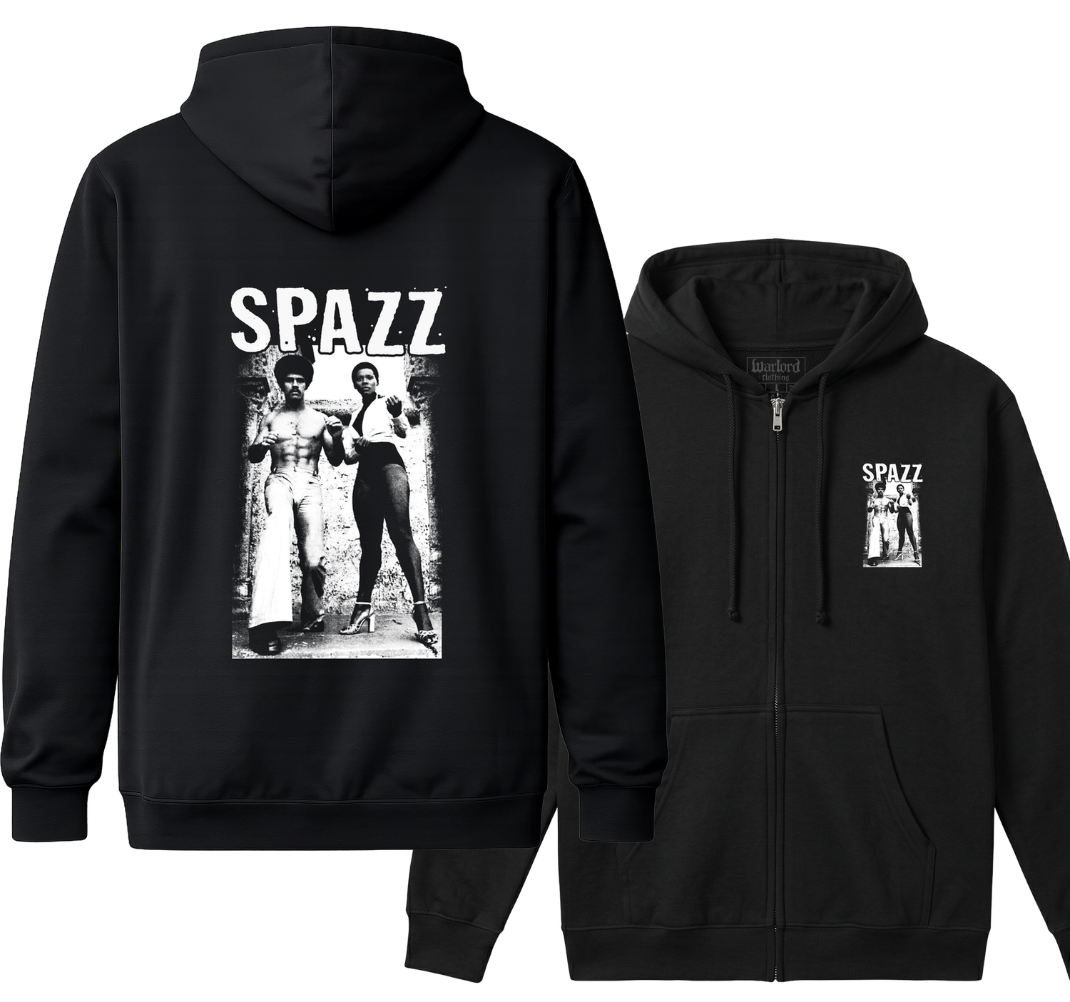 Spazz - Zipper Hoodie
