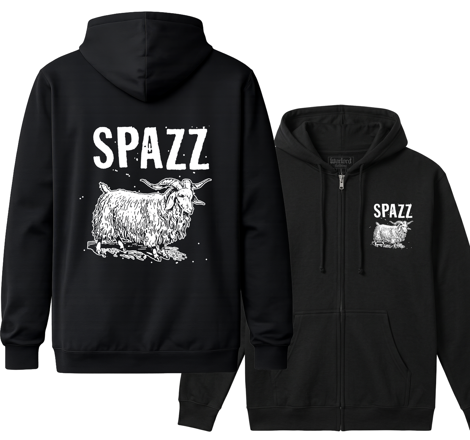 Spazz - Zipper Hoodie