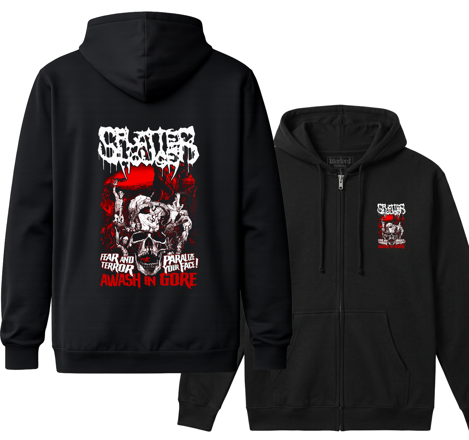 Splatterhouse - Zipper Hoodie