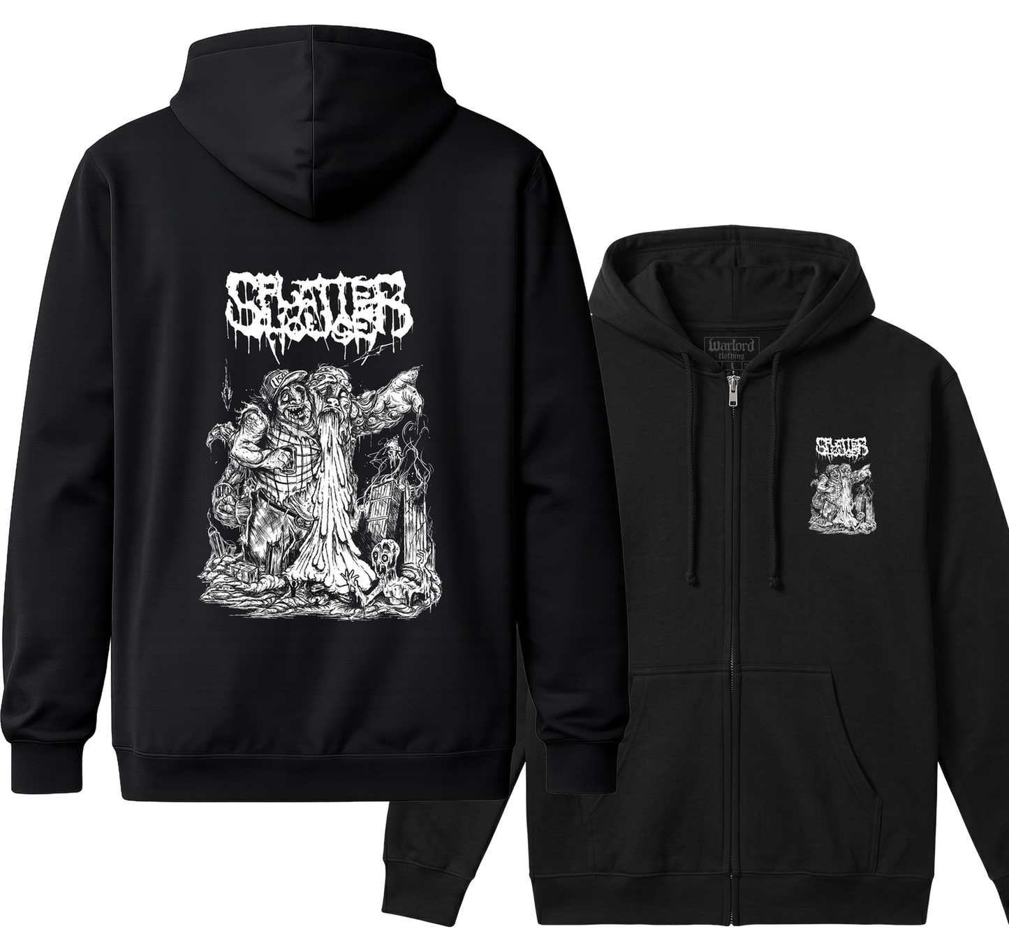 Splatterhouse - Zipper Hoodie